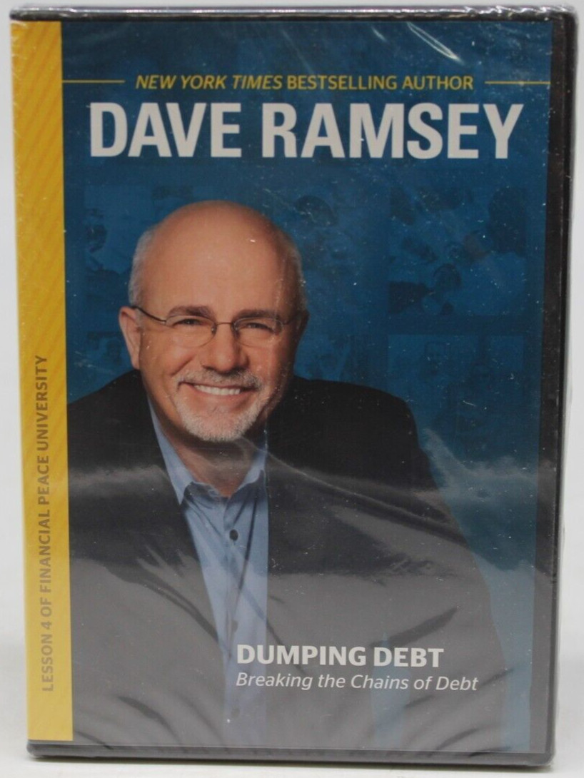 Dave Ramsey Lesson 4 of Financial Peace University DVD Dumping Debt 2012 Sealed