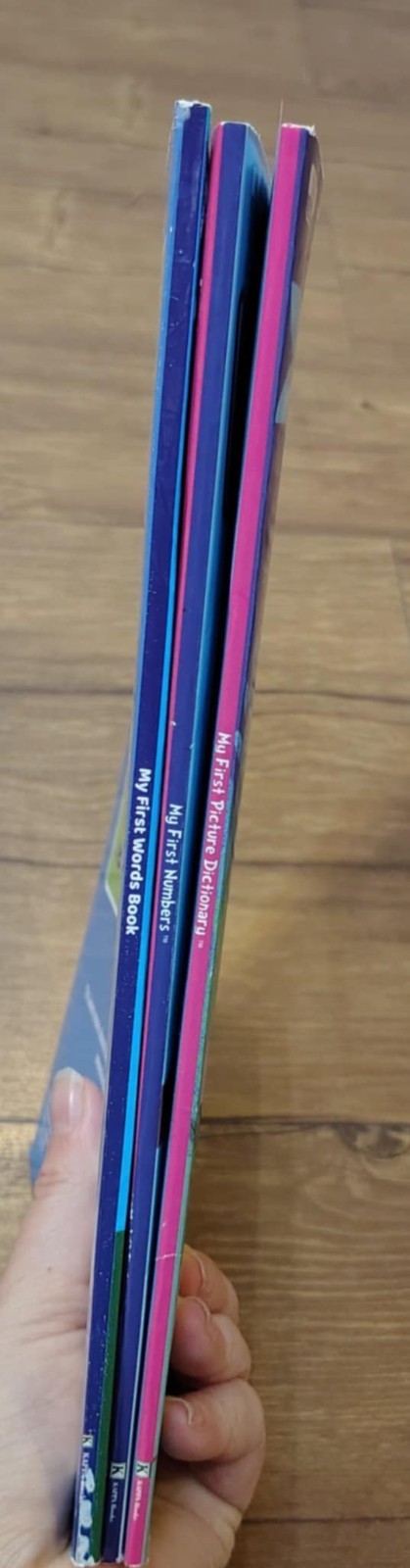Kappa Kids My First Numbers. Words, Picture Dictionary Coloring Lot of 3 Books