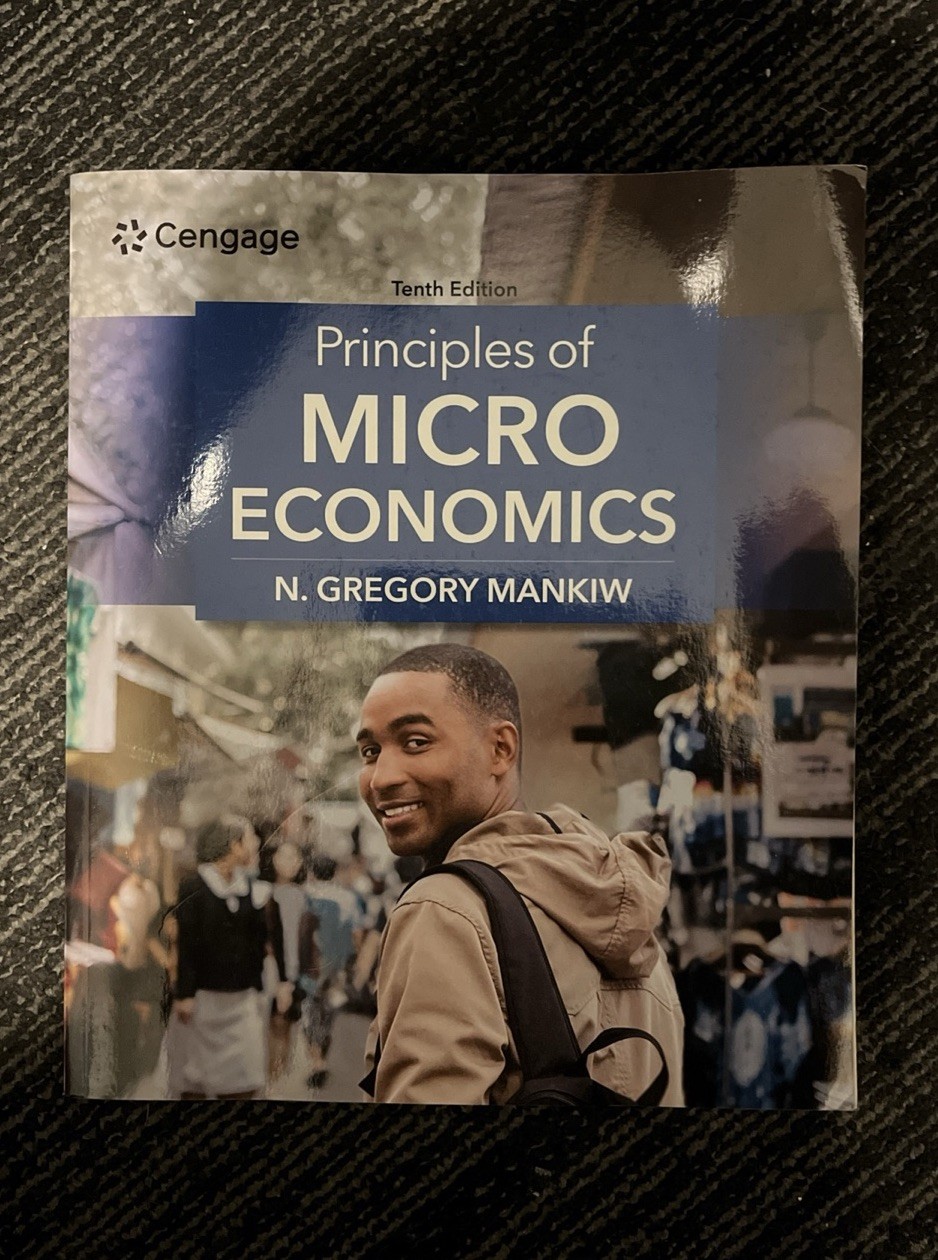 * NEW * Principles of Microeconomics by N Gregory Mankiw 10th Edition