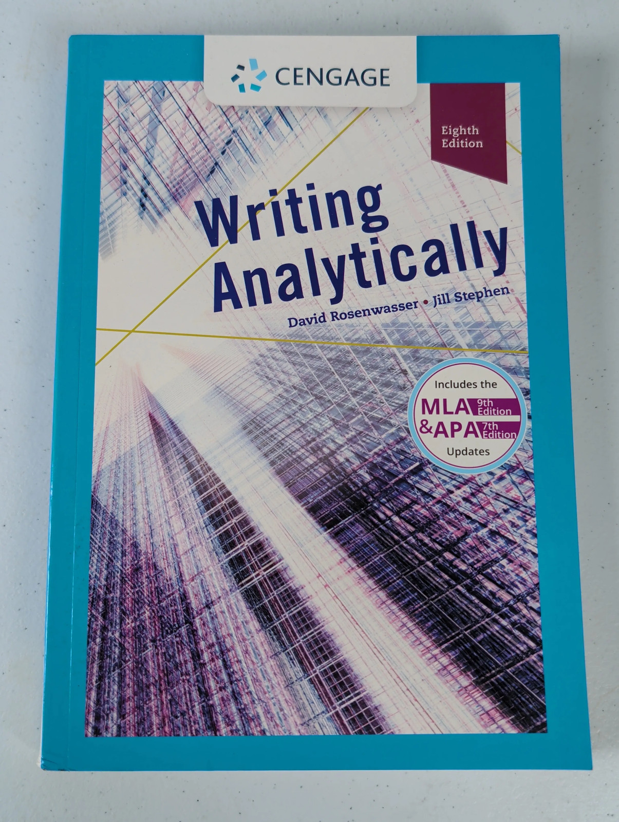 Cengage Writing Analytically 8th Edition Rosenwasser Stephen Textbook Paperback
