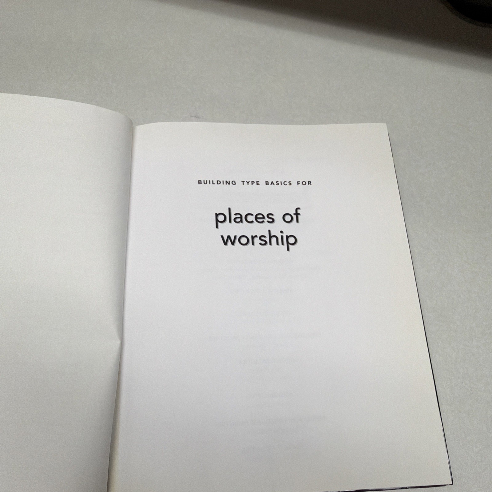 Building Type Basics Ser.: Building Type Basics for Places of Worship by…