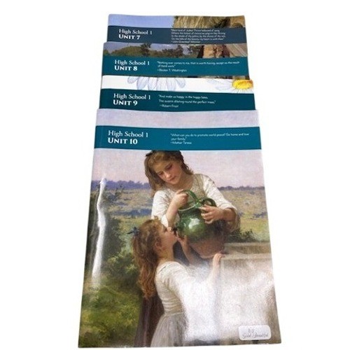 The Good and the Beautiful High School 1 Language Arts Units 7 8 9 10 Booklets