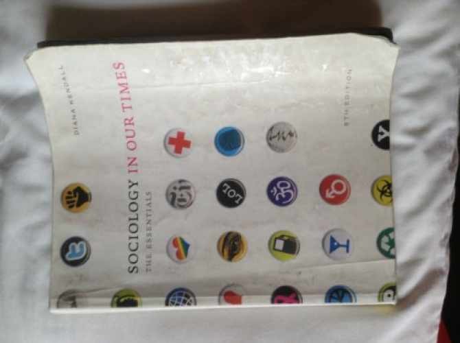 Sociology in Our Times: The – Paperback, by Kendall Diana – Acceptable n