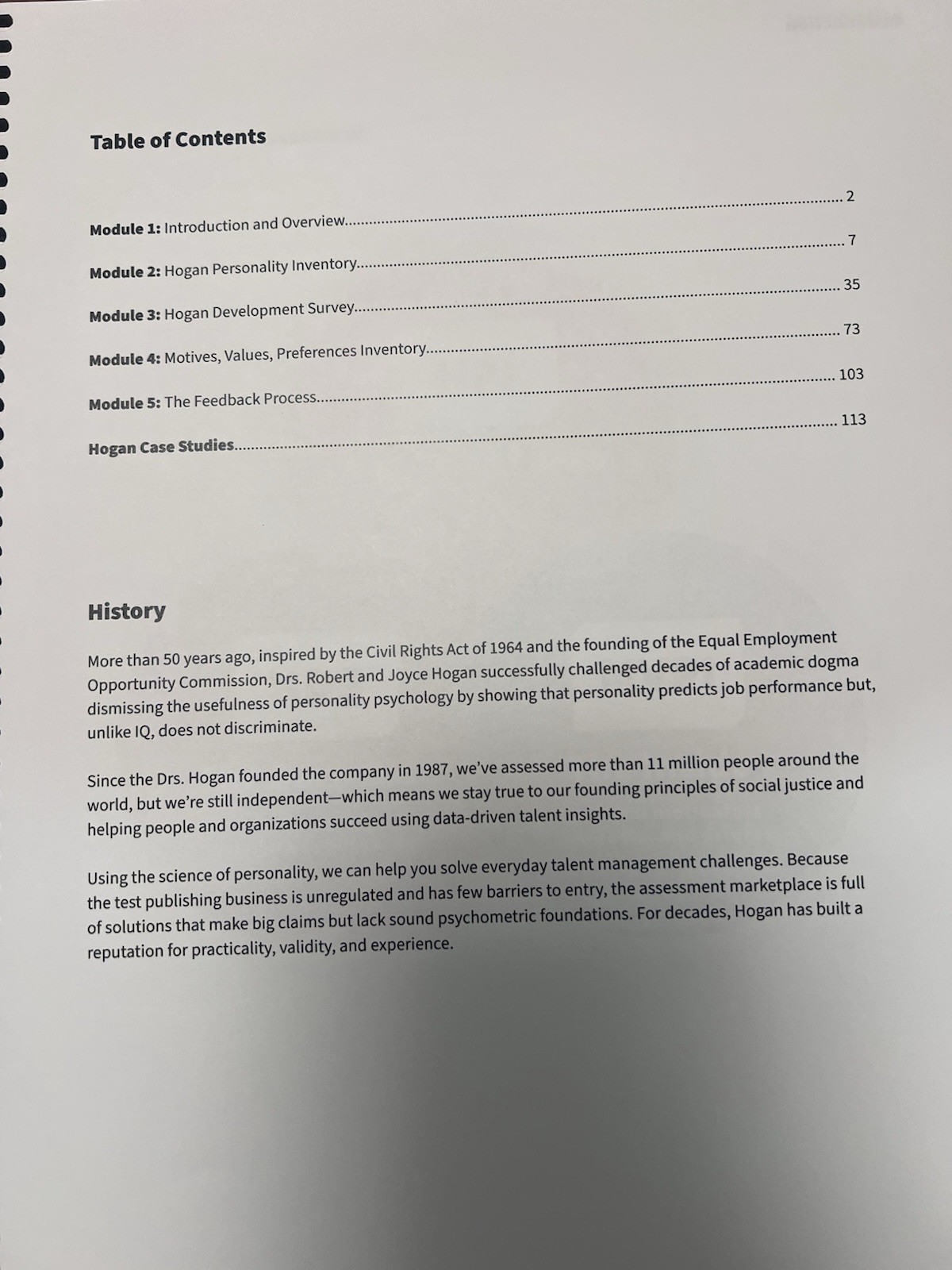 Hogan Assessment Certification, Workshop, Workbook-Reference Guide -Interpr