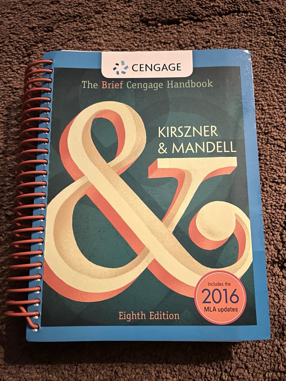 The Brief Cengage Handbook 2016 MLA Update Editon Paperback Test Study Book