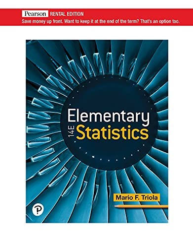 Elementary Statistics by Mario F. Triola