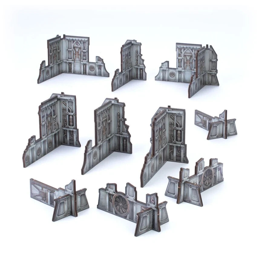 Prepainted MDF STC Hab Bunker Ruins, Kill Team Starter Terrain, 40k, GW