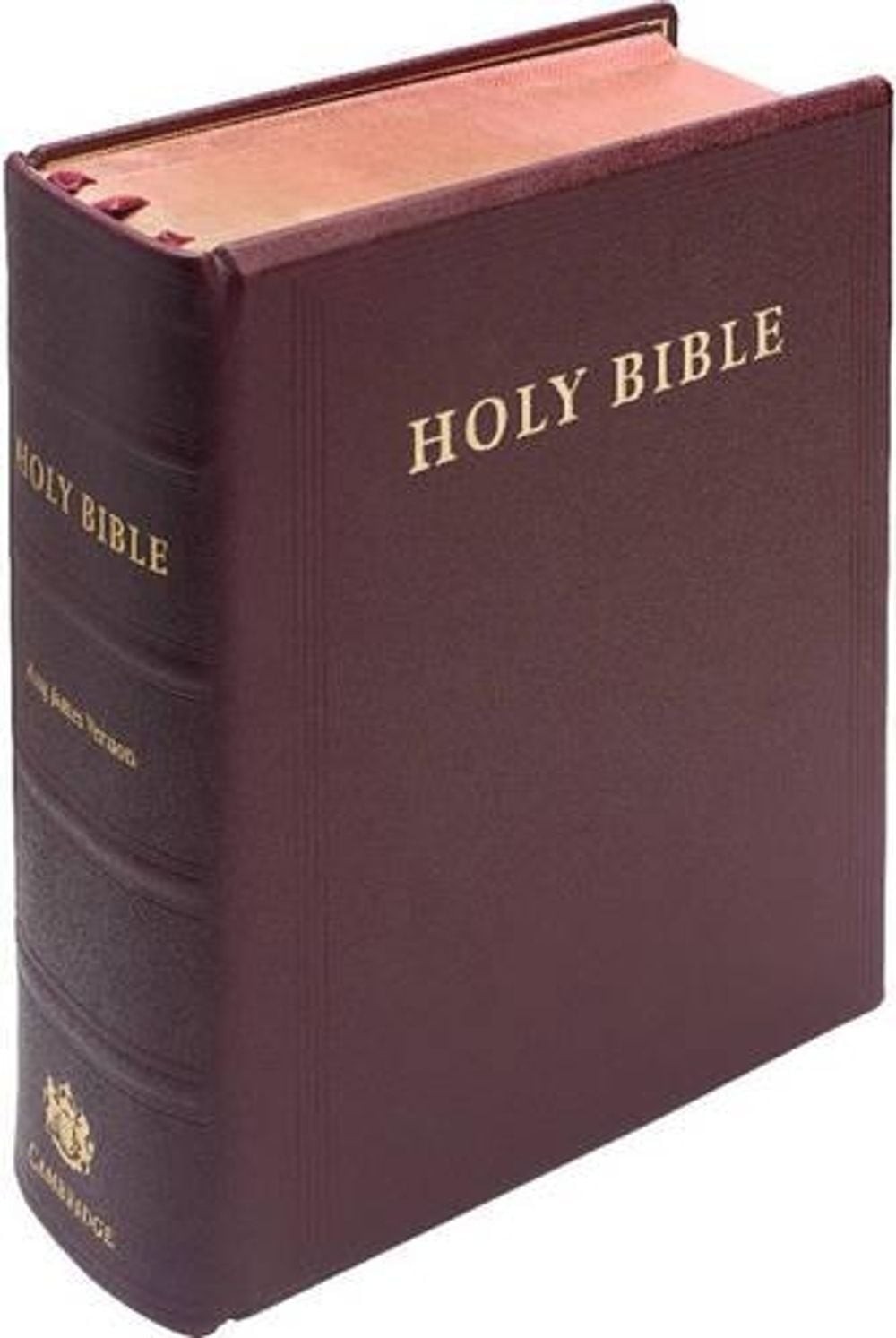 KJV Lectern Bible, Burgundy Goatskin Leather over Boards, KJ986:XB by Baker Publ