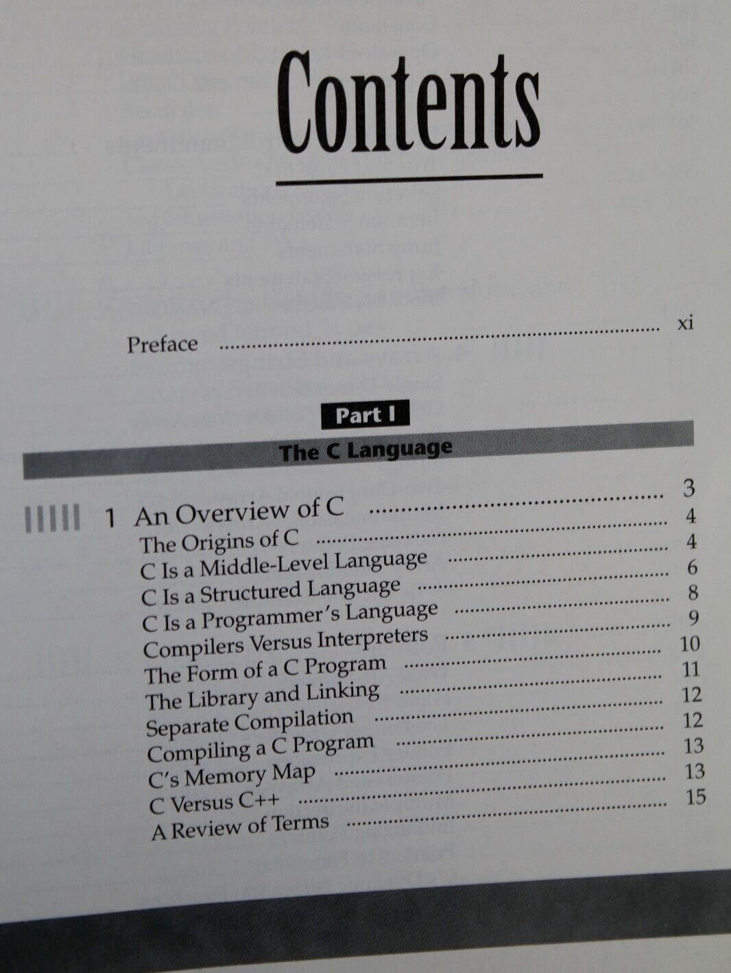 C: The Complete Reference by Herbert Schildt 1995 Osborne McGraw-Hill 3rd Ed. PB
