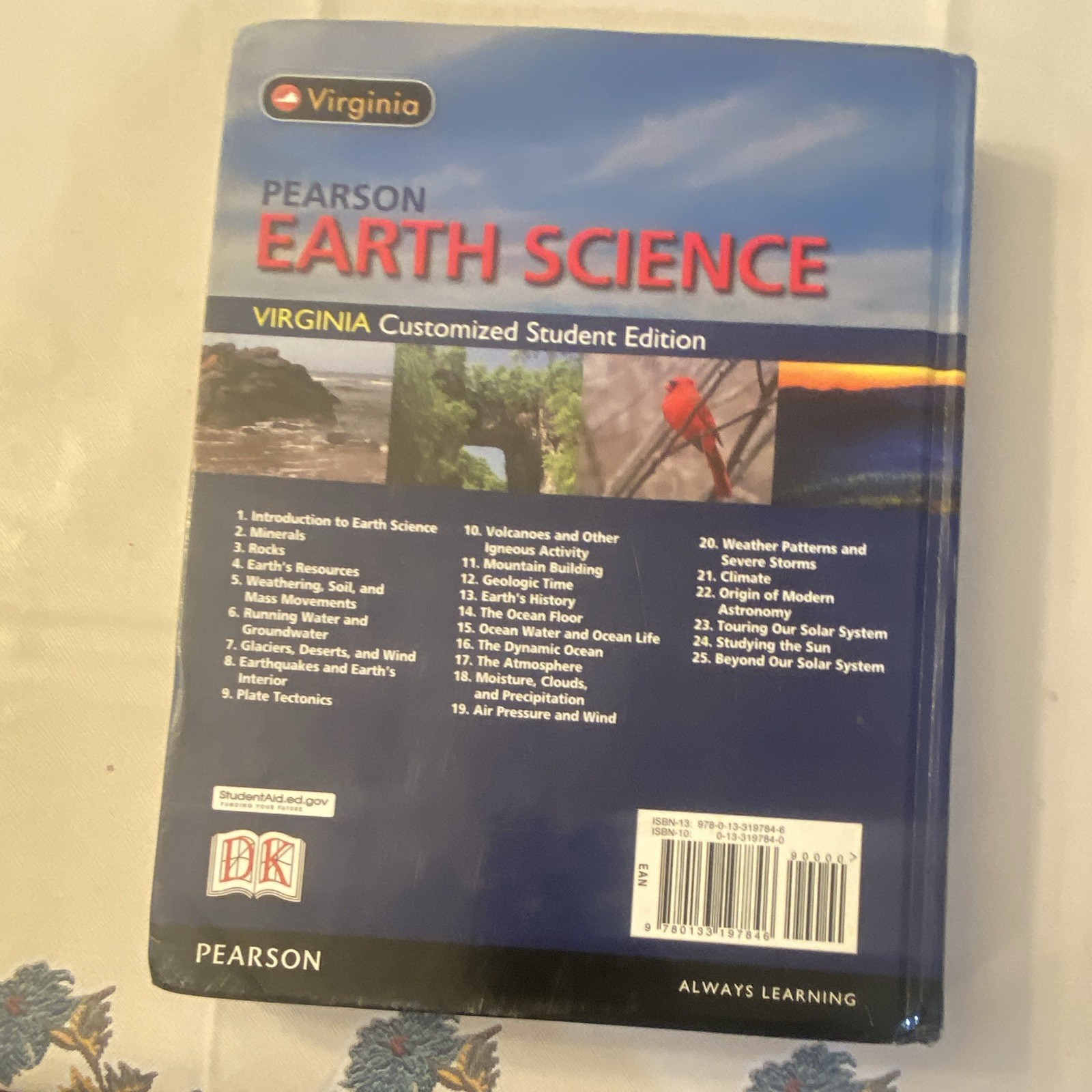 Pearson Earth Science VA Customized Student Edition HC Tarbuck