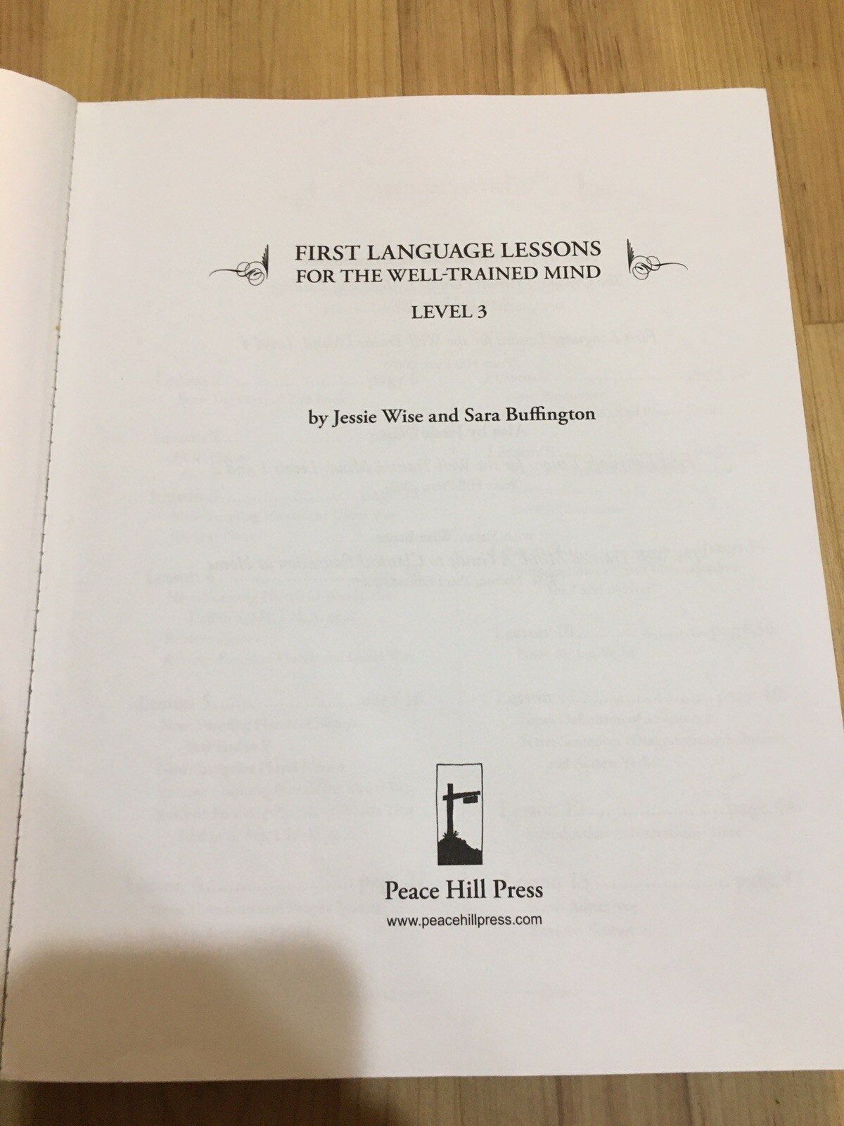 First Language Lessons For The Well Trained Mind Level 1 New Level 3 lesson used