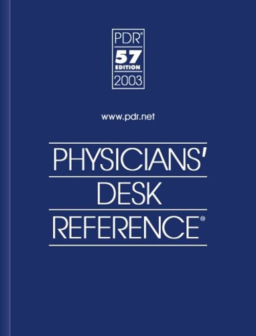 Hospital Library 2003 Paperback PDR Staff