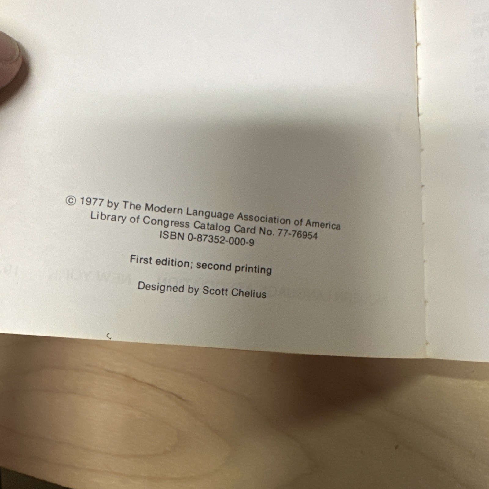 Vintage MLA Handbook for Writers of Research Papers PB 1977 1st Ed 2nd Printing