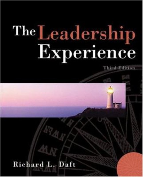The Leadership Experience Paperback Richard L. Daft