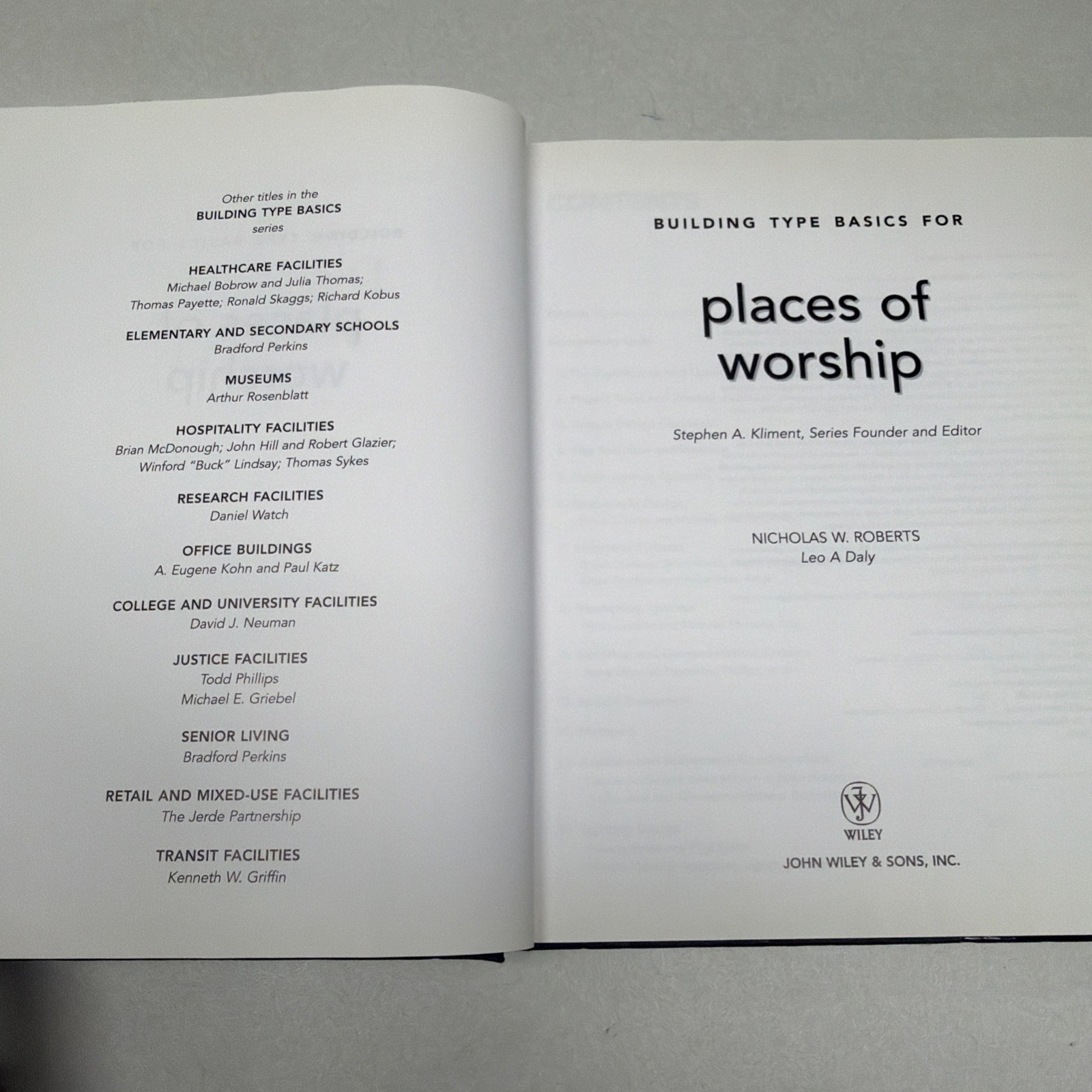 Building Type Basics Ser.: Building Type Basics for Places of Worship by…