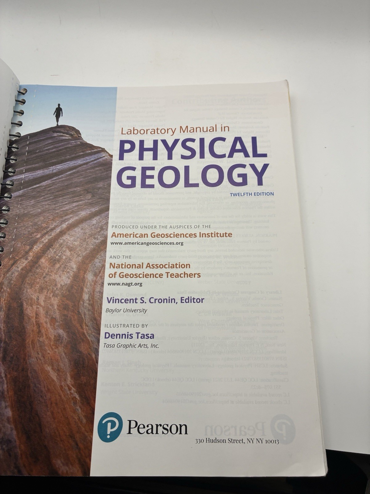 Laboratory Manual in Physical Geology Twelfth Edition Spiral – Read Description
