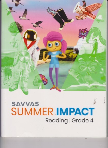 My View Literacy Summer Impact Reading Grade 4-Student Booklet – New