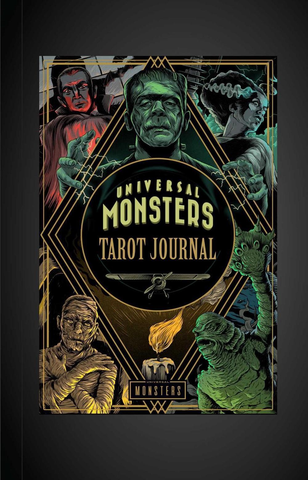 Universal Monsters Tarot Journal by Insight Editions Hardcover Book