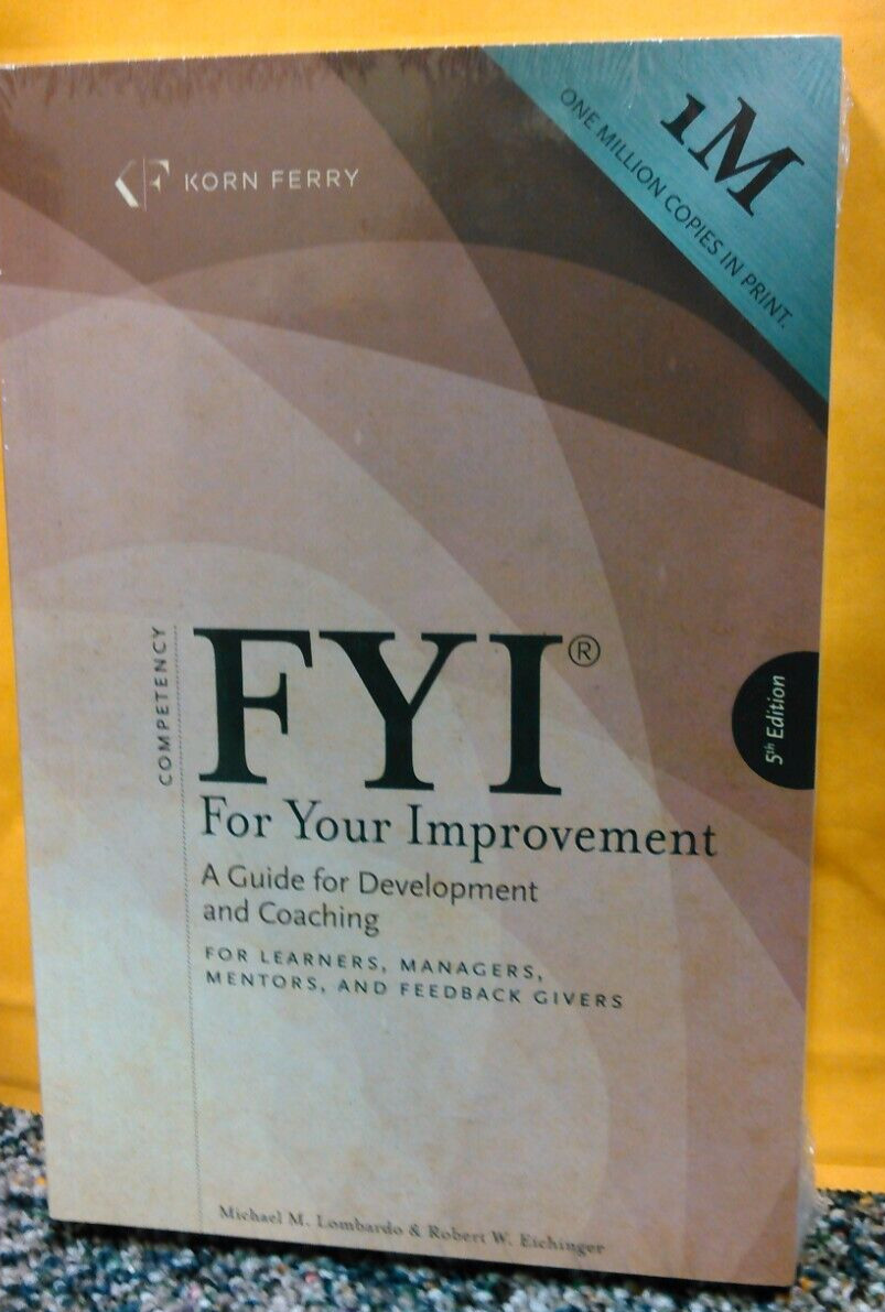 FYI: For Your Improvement Lombardo, Eichinger – NEW, Sealed