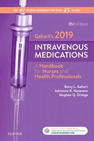 Gahart’s 2019 Intravenous Medications: – Spiral-bound, by Gahart RN Betty – Good
