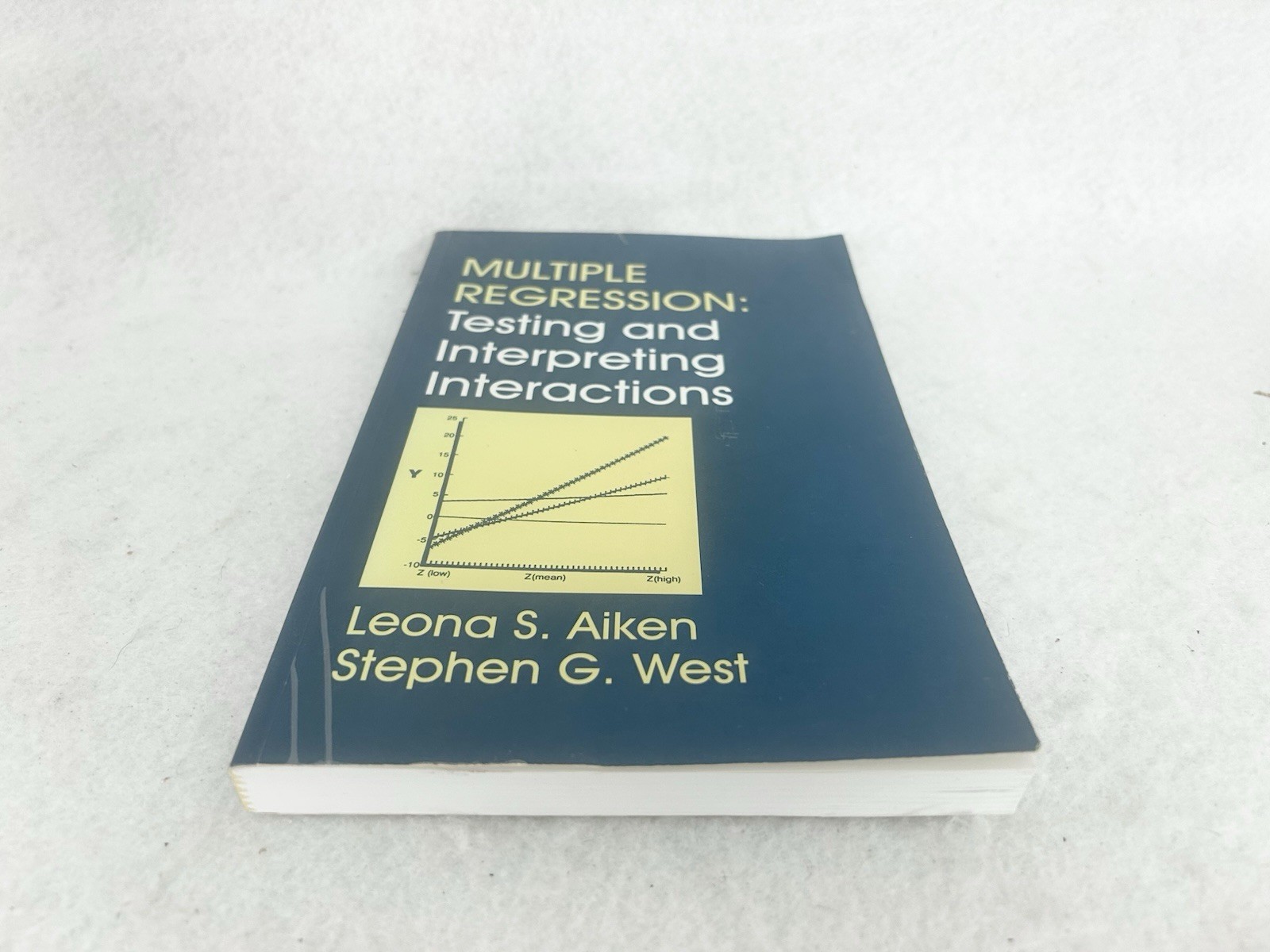 Multiple Regression : Testing and Interpreting Interactions Aiken and West