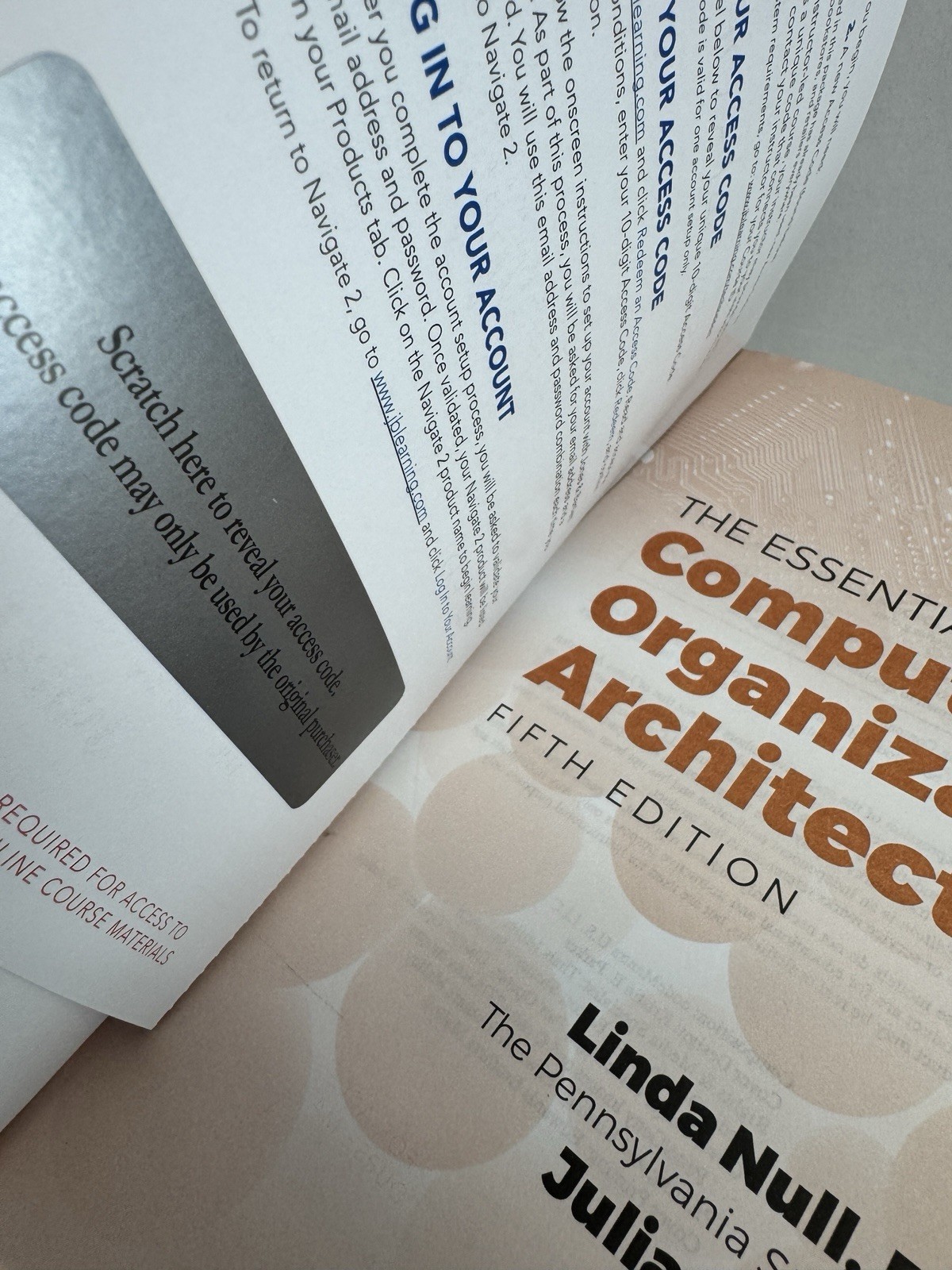 Essentials of Computer Organization and Architecture: VG COND