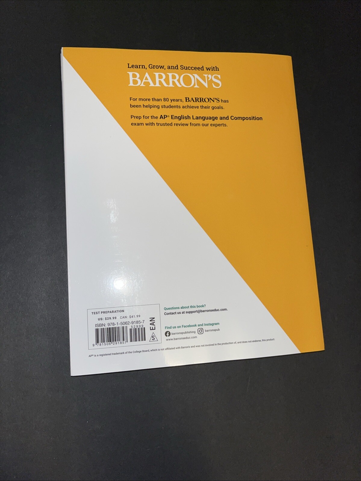 Barron’s Ap Prep Ser.: AP English Language and Composition Premium, 2025:…