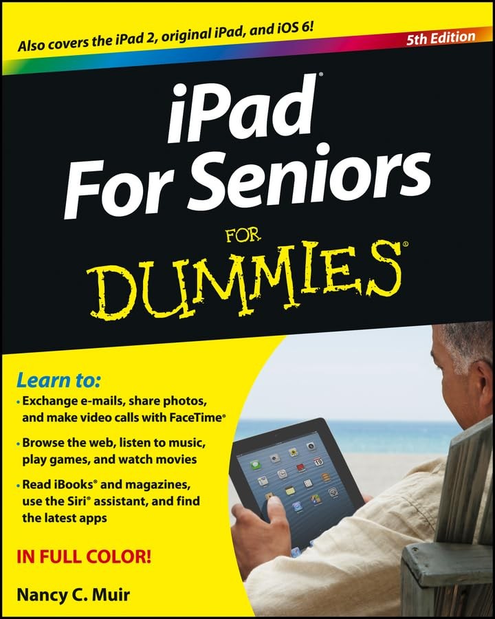 iPad For Seniors For Dummies – VERY GOOD