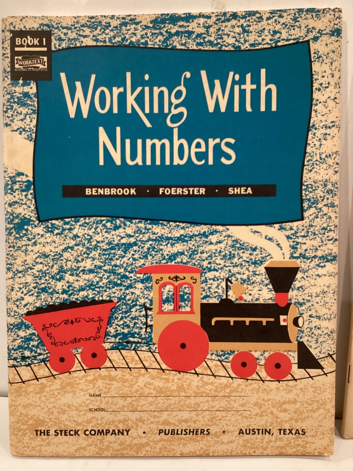 1952 Working With Numbers, Paperback Vintage