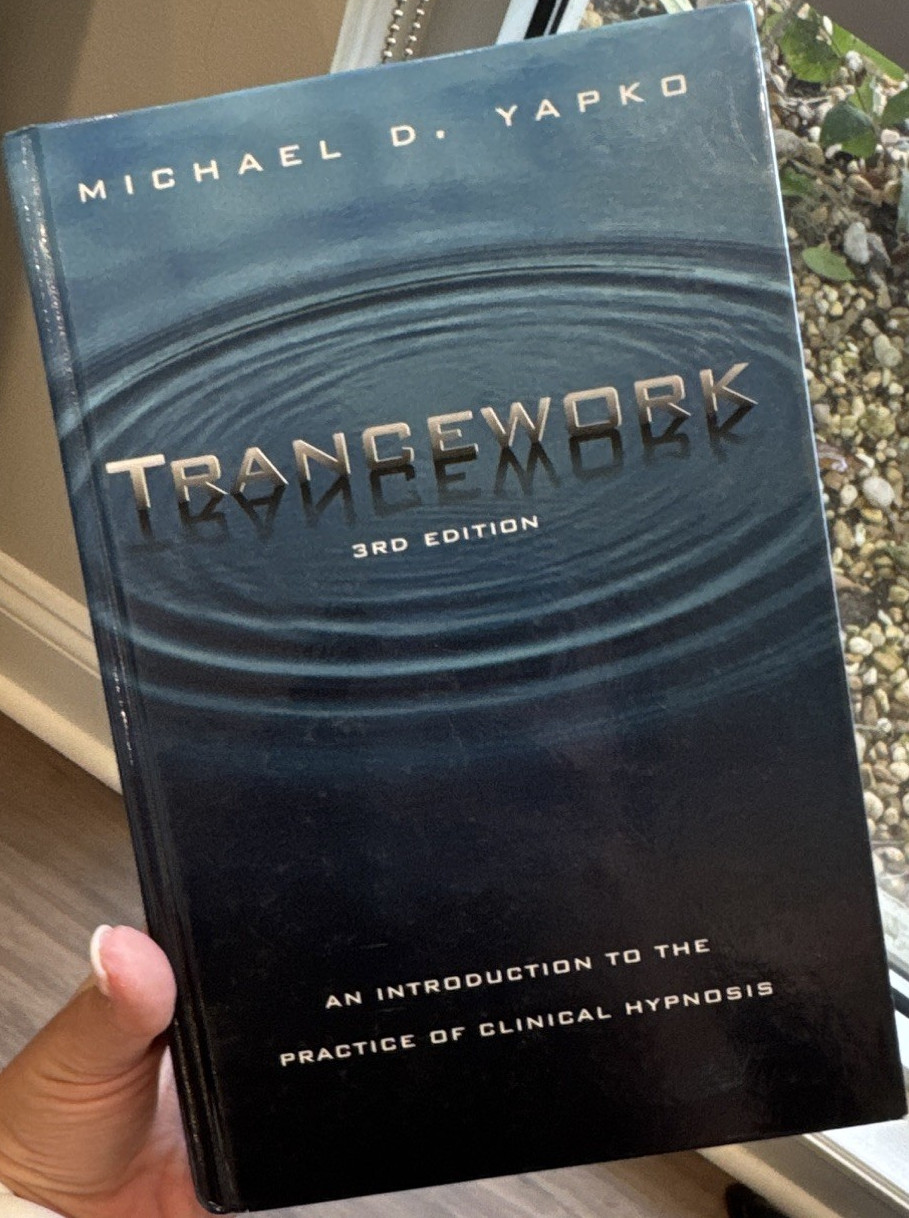 Trancework 3rd Edition Hardcover 2003 Michael D. Yapko Clinical Hypnosis