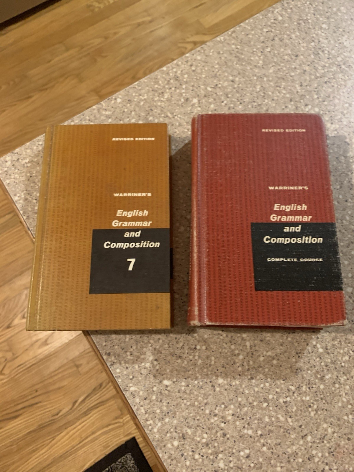 Lot of 8 Vintage – Warriner’s English Grammar And Composition Textbooks
