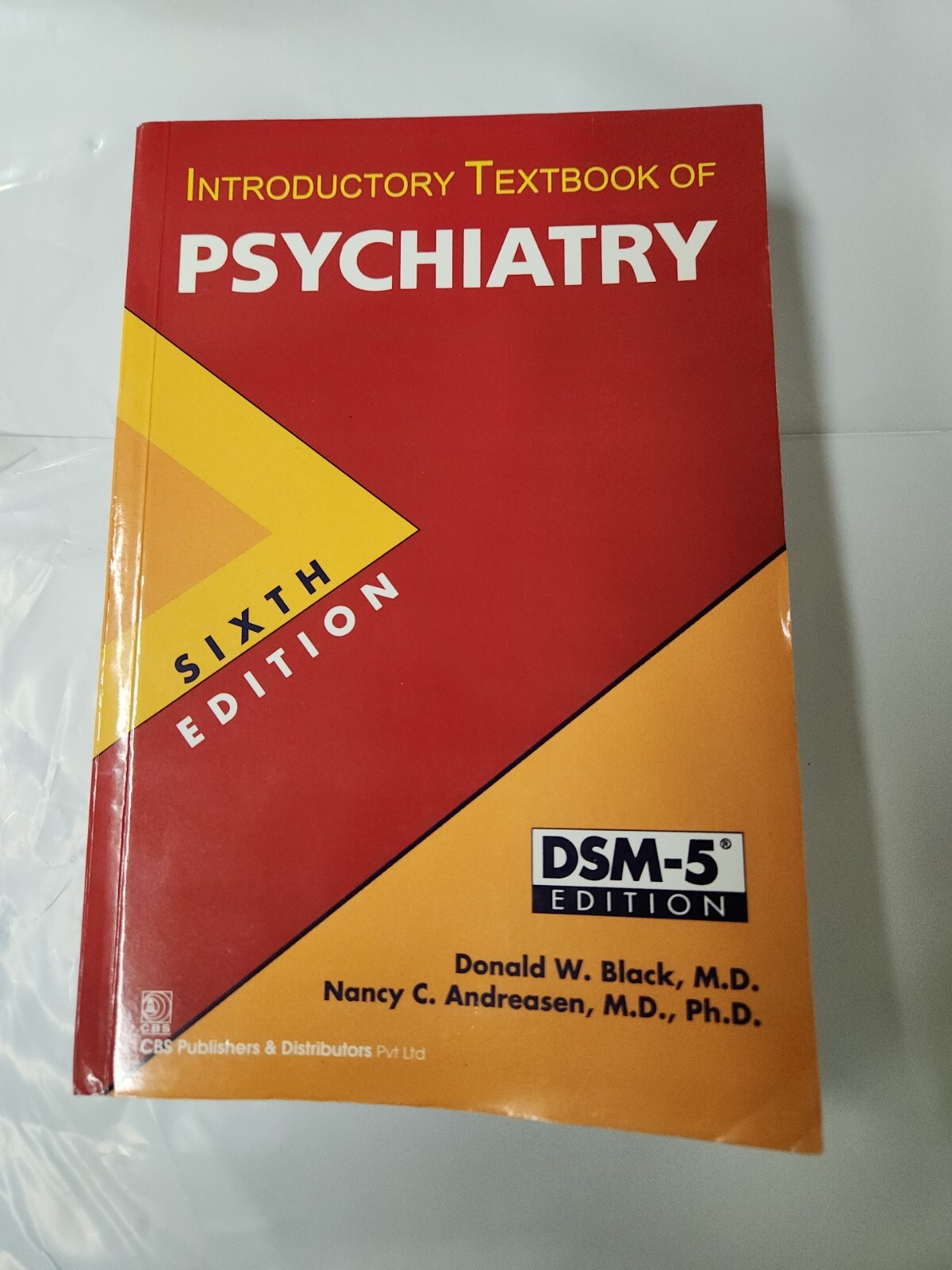 INTRODUCTORY TEXTBOOK OF PSYCHIATRY By Donald W. Black / Nancy C. Andreasen