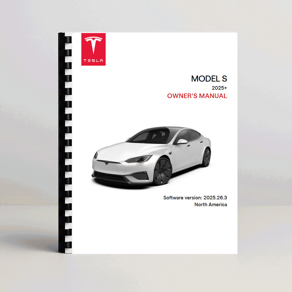 Tesla Model S Owner’s Manual 2025+