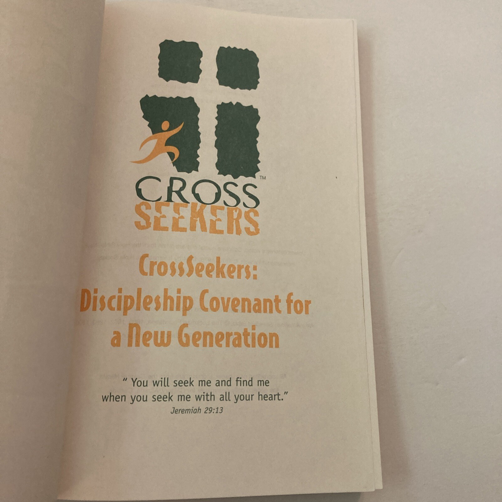 Crossseekers: Discipleship Covenant for a New Generation Richard Henry Blackaby