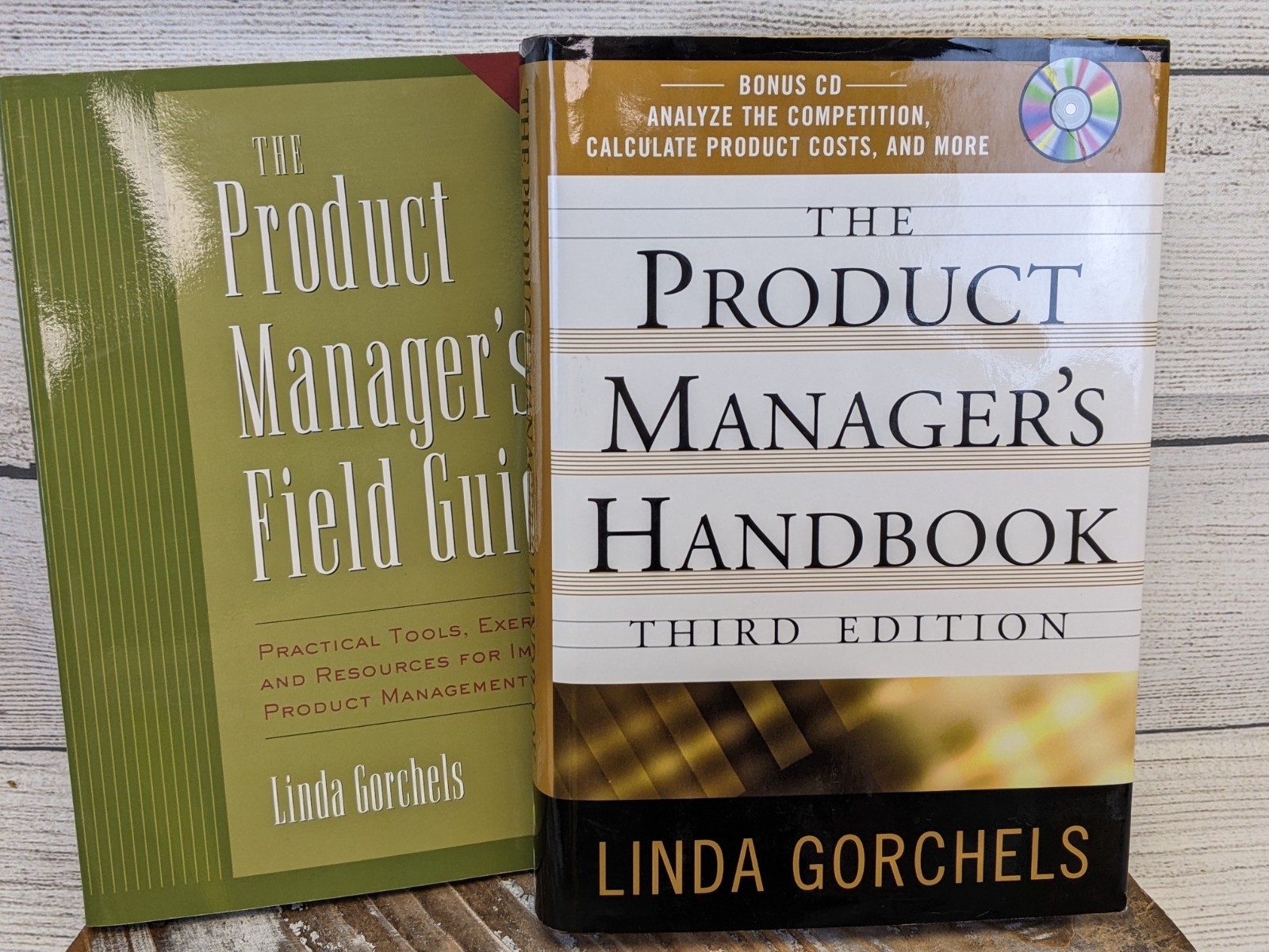 The Product Managers Handbook & Field Guide Set by Linda Gorchels w/ sealed CD