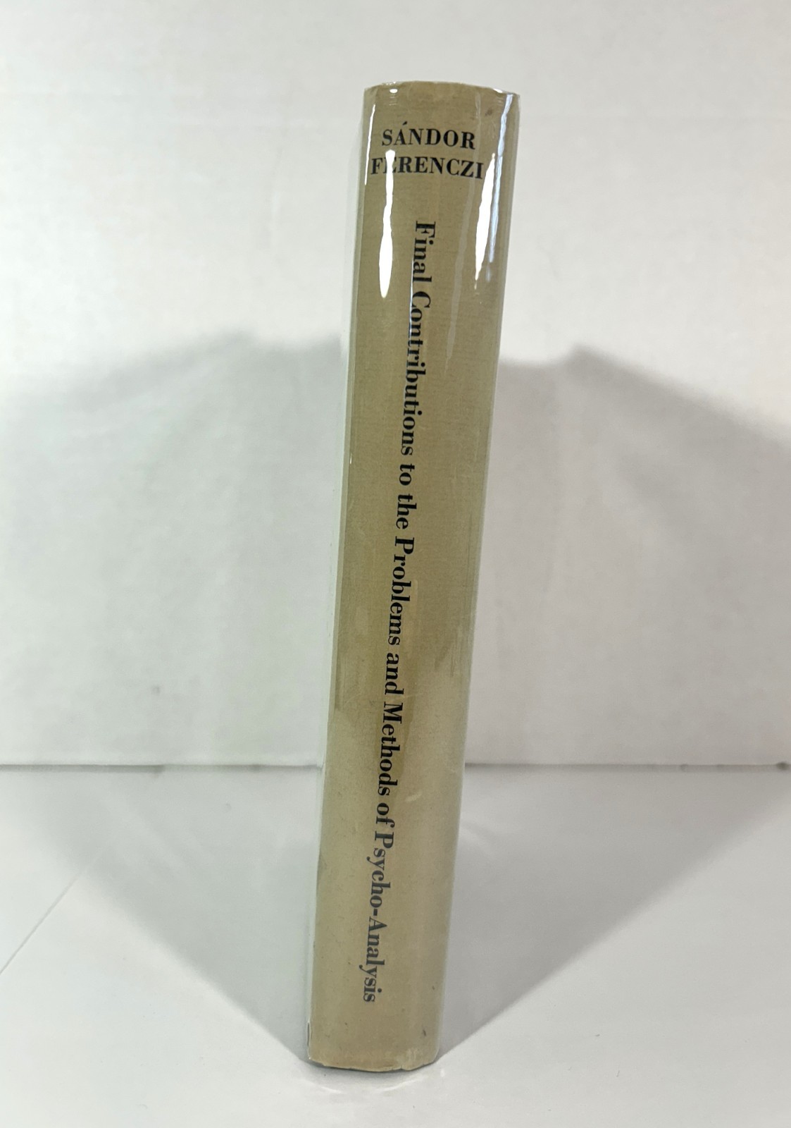 Problems & Methods of Psycho-Analysis by Sandor Ferenczi, MD 1955 Hardcover