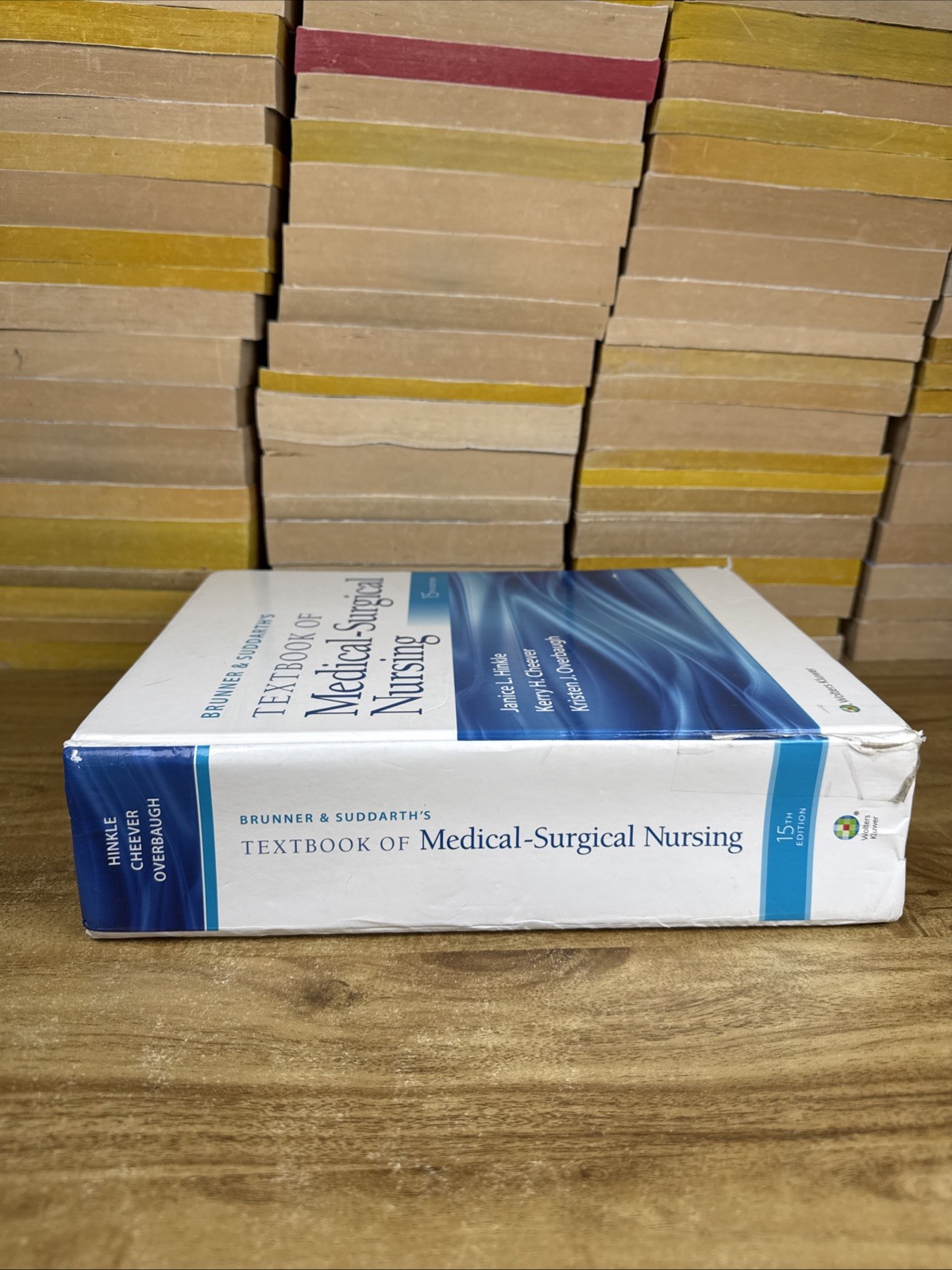 Brunner Suddarths Textbook of Medical-Surgical Nursing – Hardcover – ACCEPTABLE