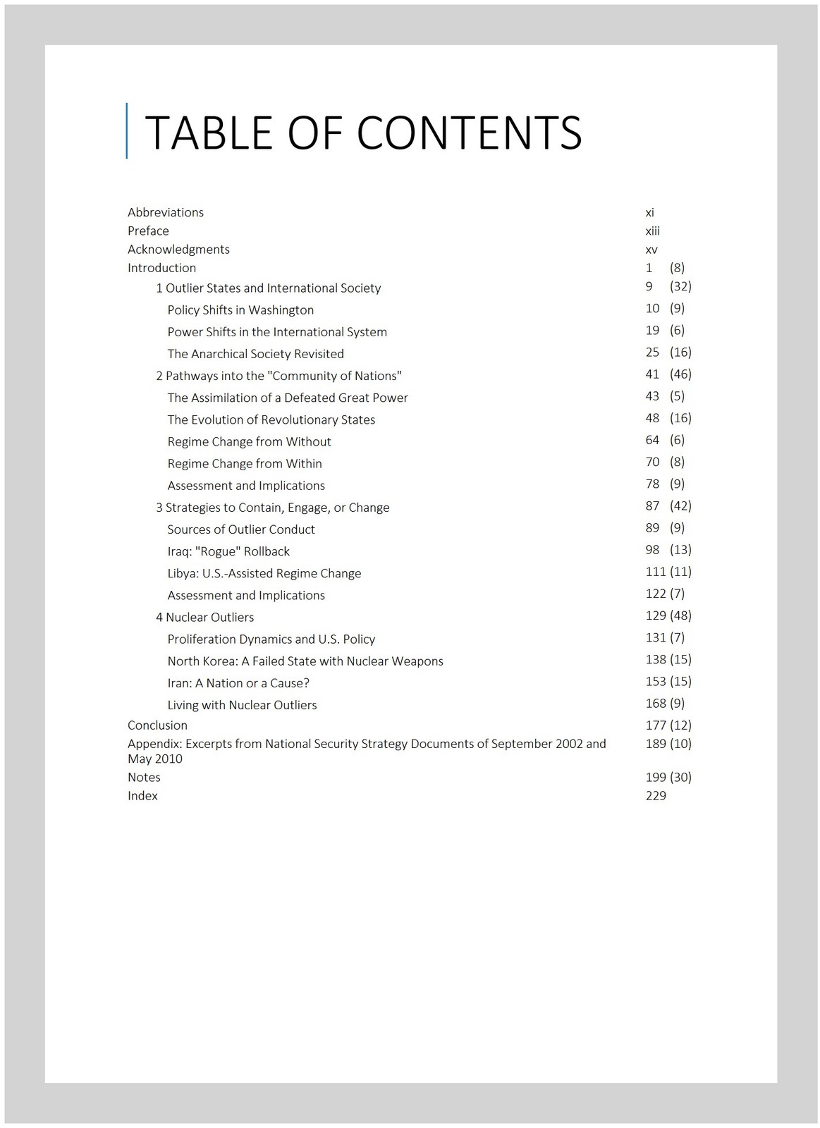 Outlier States : American Strategies to Change, Contain, or Engage Regimes, H…