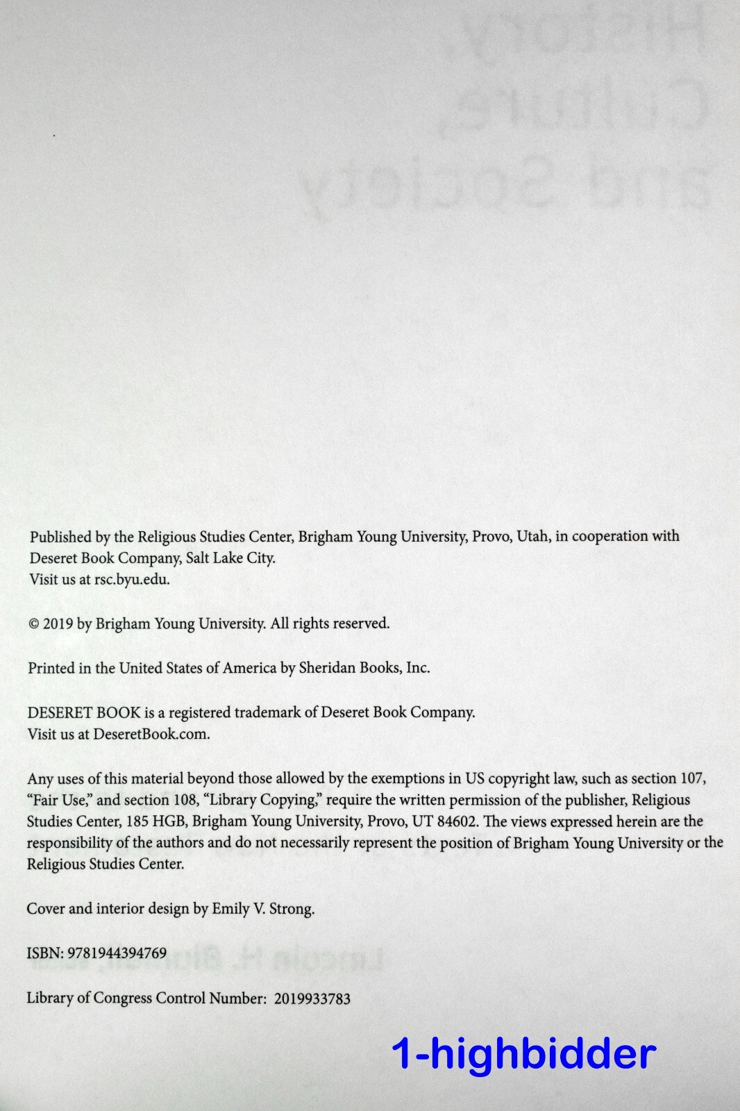 The New Testament History Culture, and Society Background to NT Texts LDS Mormon