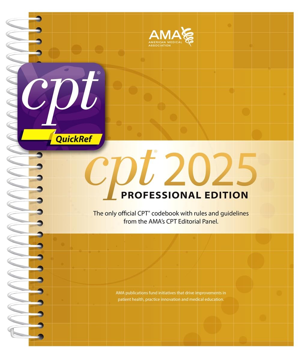 CPT Professional 2025 and CPT Quickref App Bundle