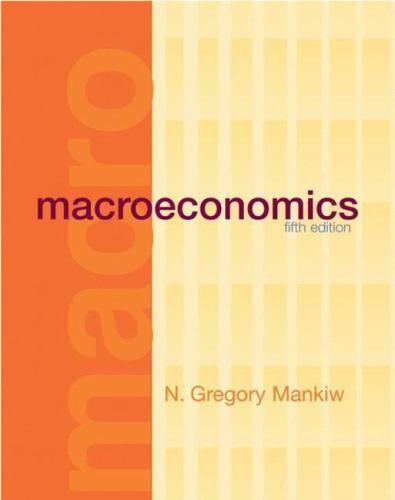 Macroeconomics by N. Gregory Mankiw (2002, Hardcover)
