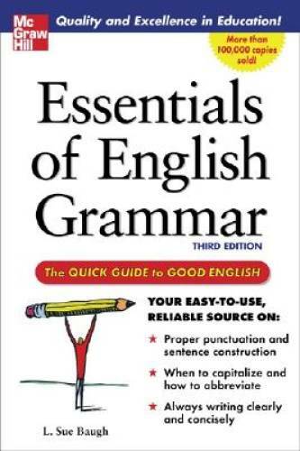 Essentials of English Grammar: A Quick Guide To Good English (NTC Ref – GOOD