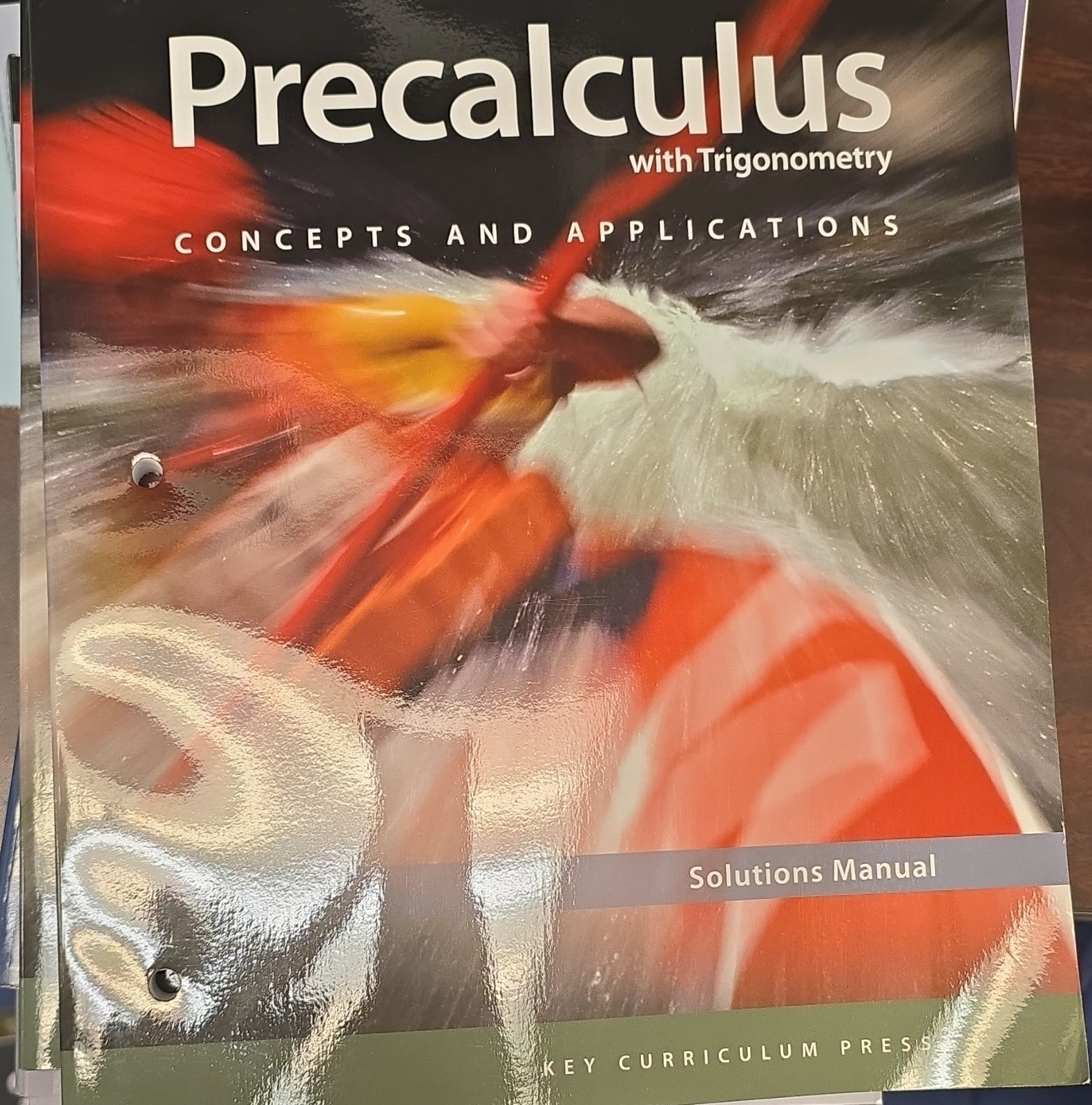 Key Curriculum Press Precalculus with Trigonometry Solutions Manual Mathematics