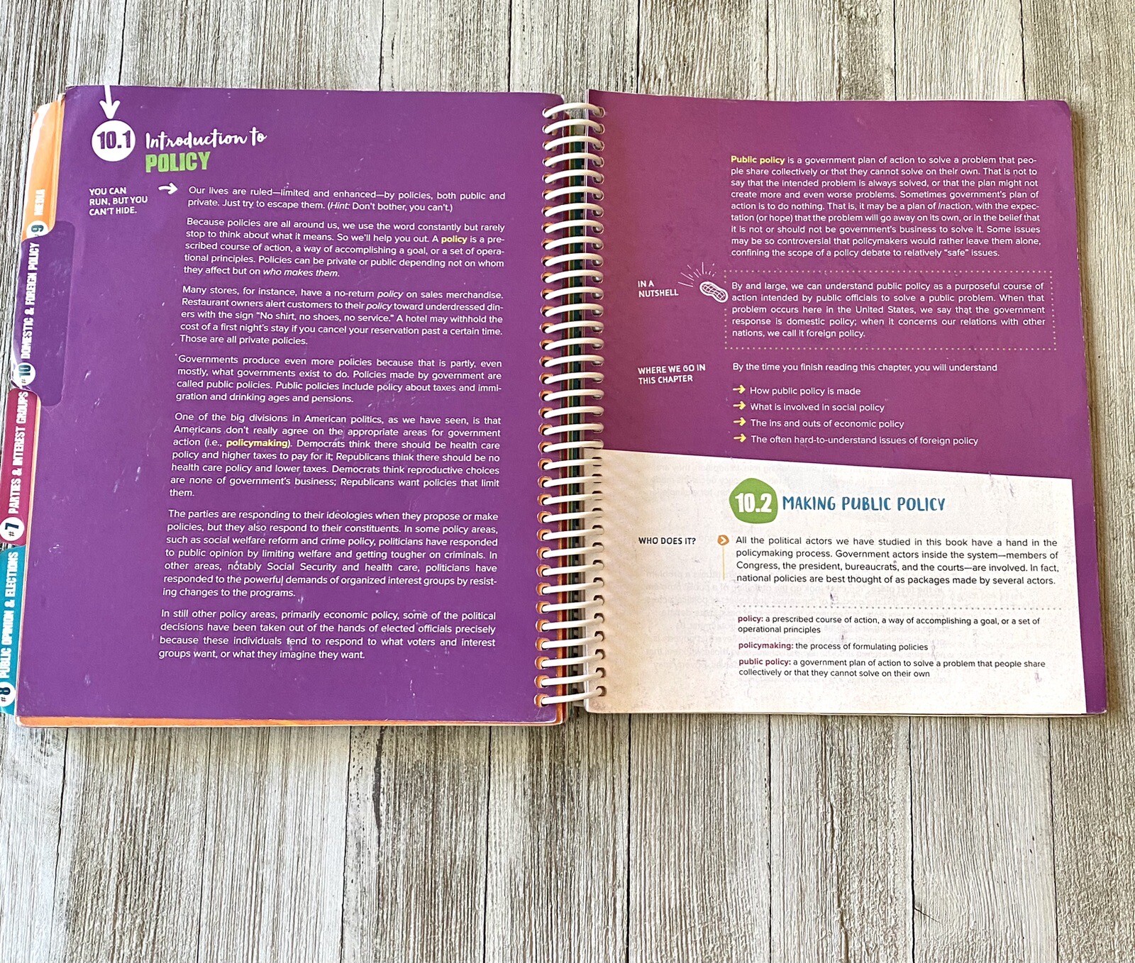 AmGov Long Story Short By Christine Barbour Spiral Bound 2020 First Edition
