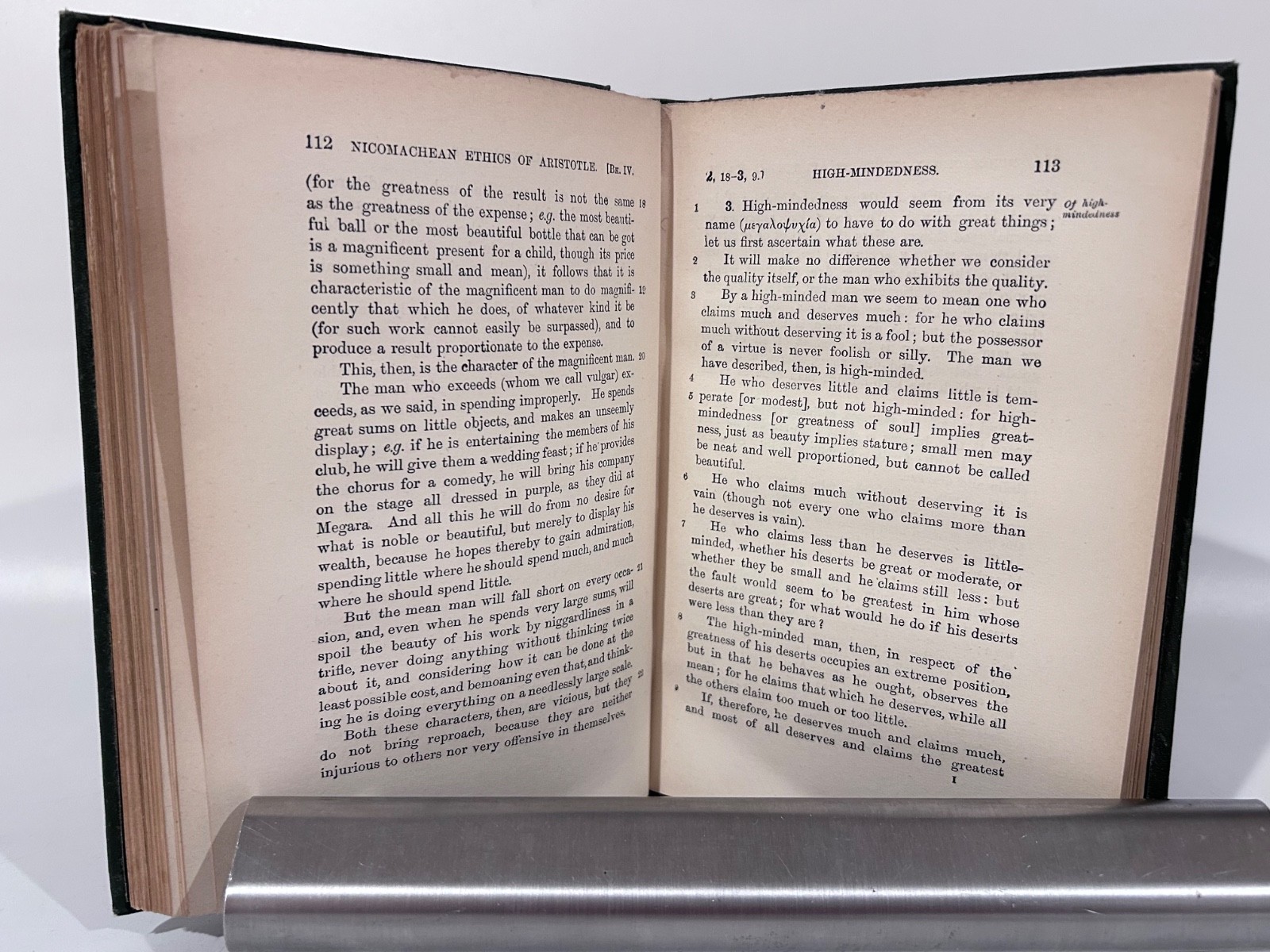Peters: Nicomachean Ethics of Aristotle, Kegan Paul 1909, 7th ed.
