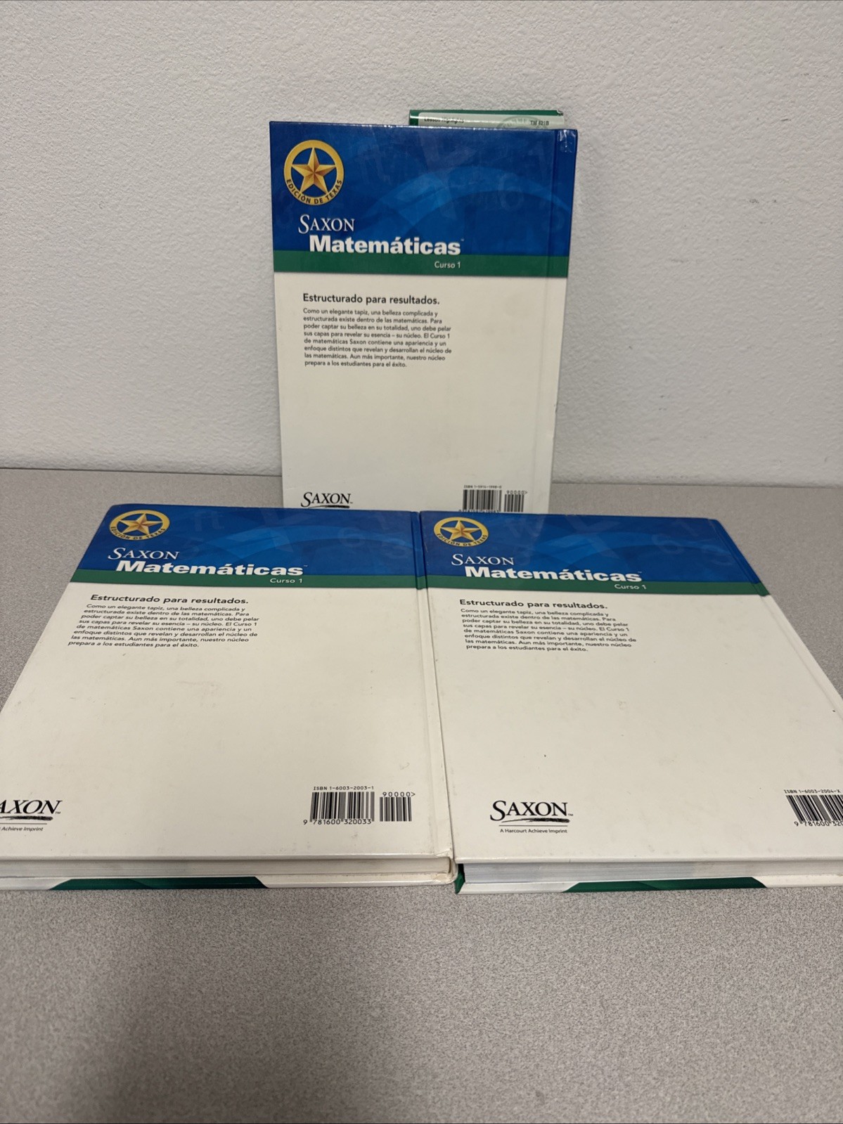 SAXON MATEMATICAS CURSO 1 MANUAL DEL MAESTRO Vol 1/2 -EDICION DE By Stephen Hake