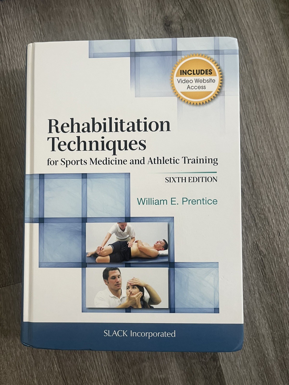 Rehabilitation Techniques for Sports – Hardcover, by Prentice William – Good