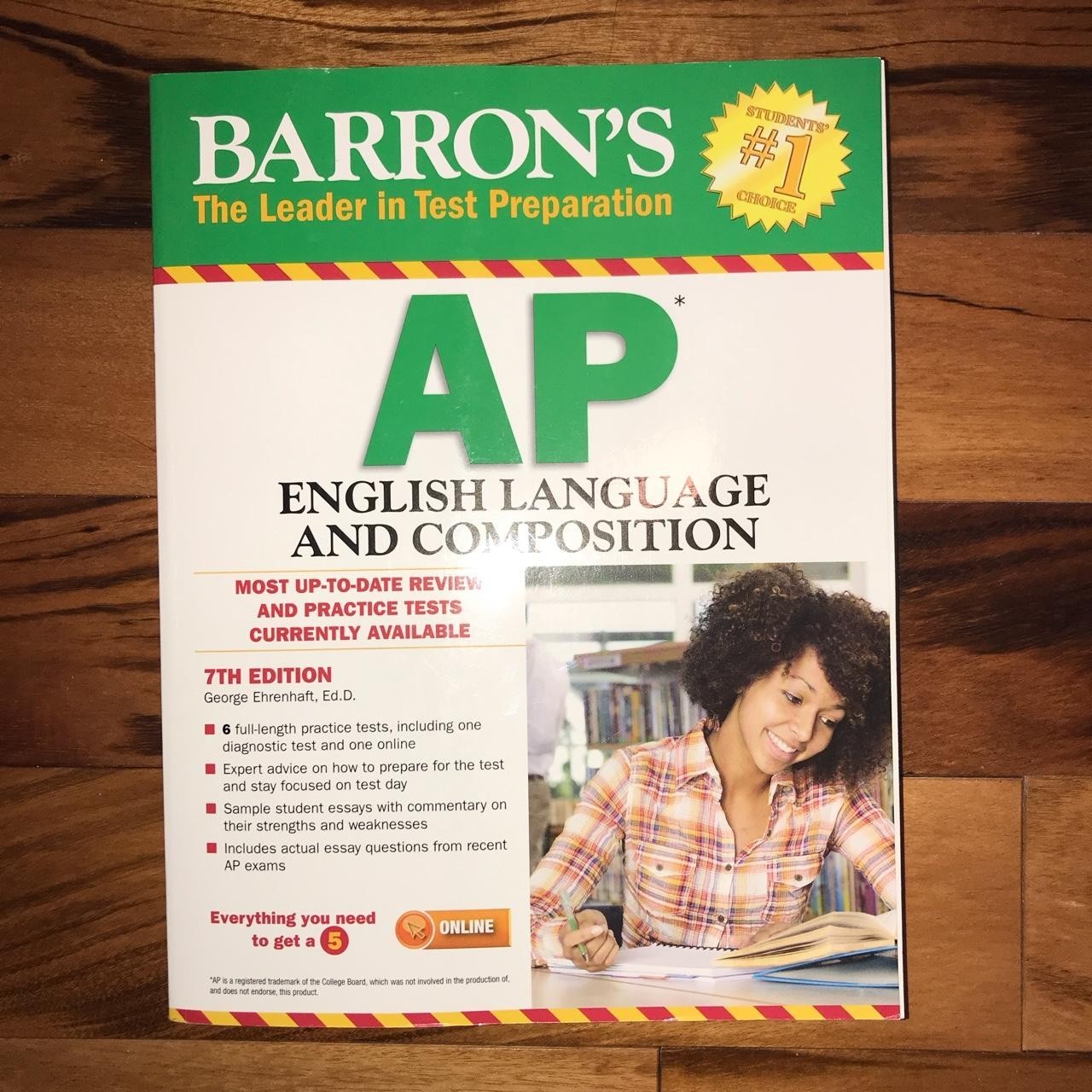 NEW AP english prep book