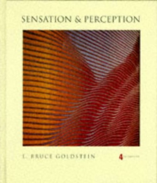 Sensation and Perception Hardcover E. Bruce Goldstein