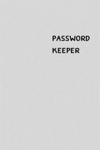 Password Keeper: Size (6 x 9 inches) – 100 Pages – Cloud Cover: Keep your use…